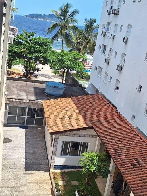 Duplex Pe Na Areia, Praia Do Tombo - Guaruja/Sp. Exterior photo
