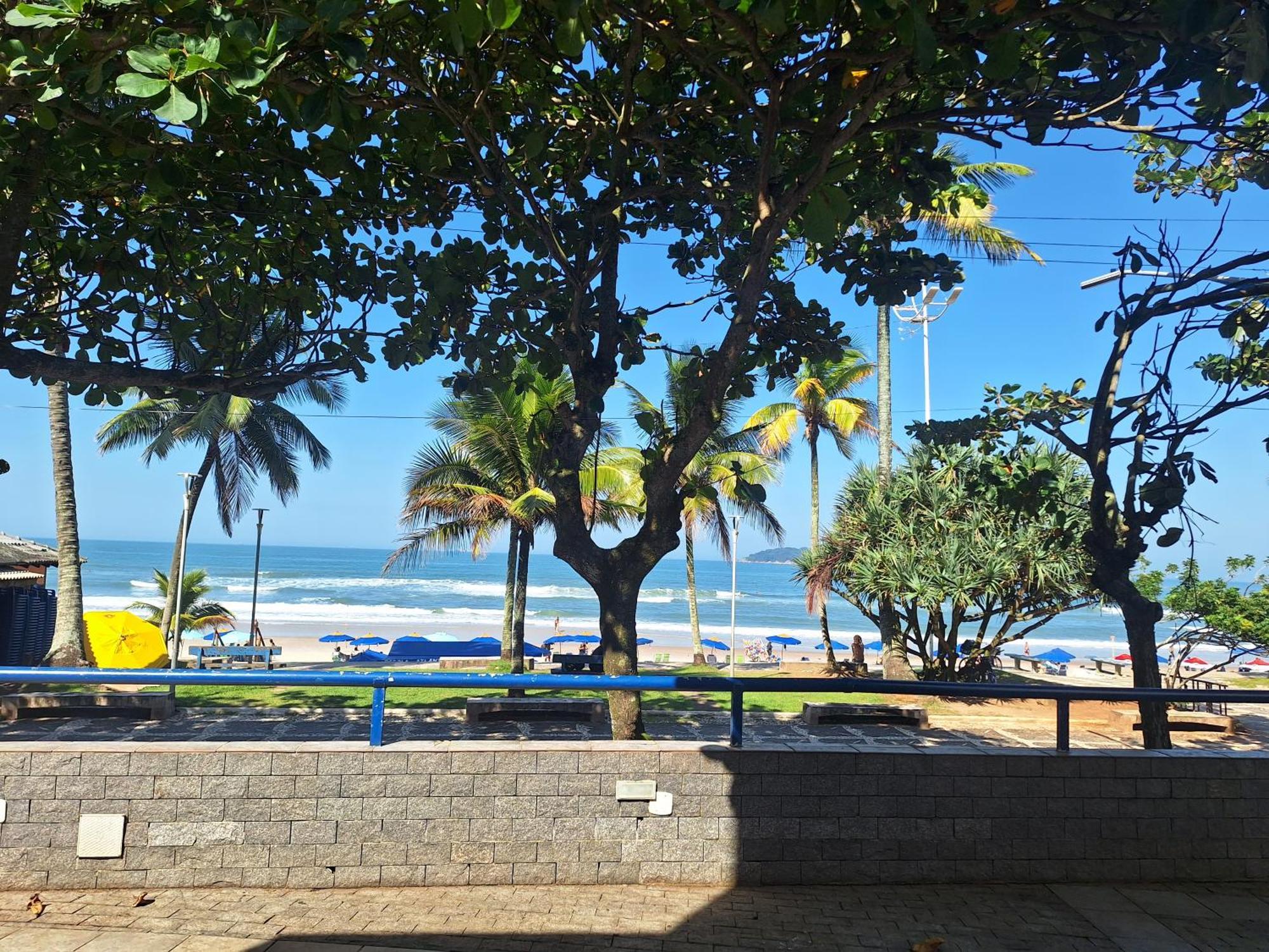 Duplex Pe Na Areia, Praia Do Tombo - Guaruja/Sp. Exterior photo